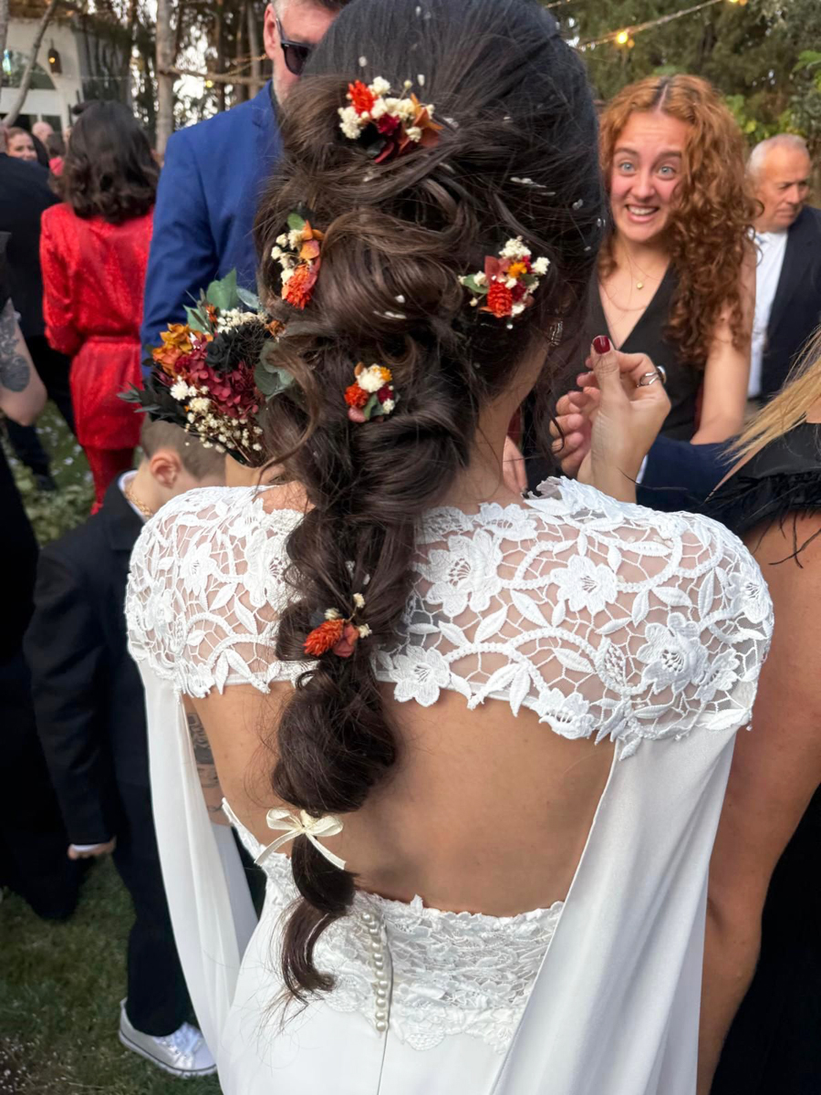 Vestido de novia en boda real