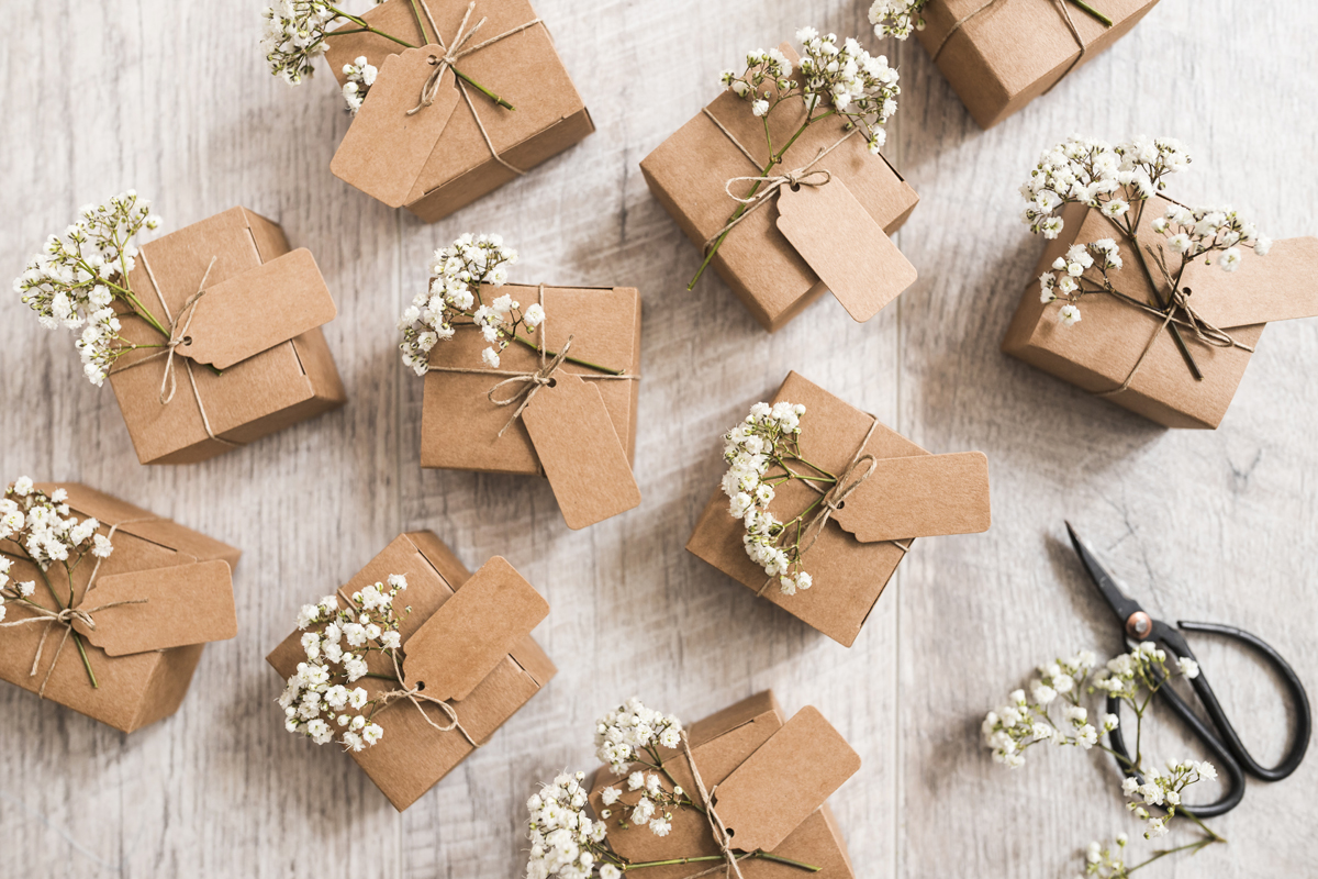 Detalles personalizados para invitados en una boda celebrada en Murcia