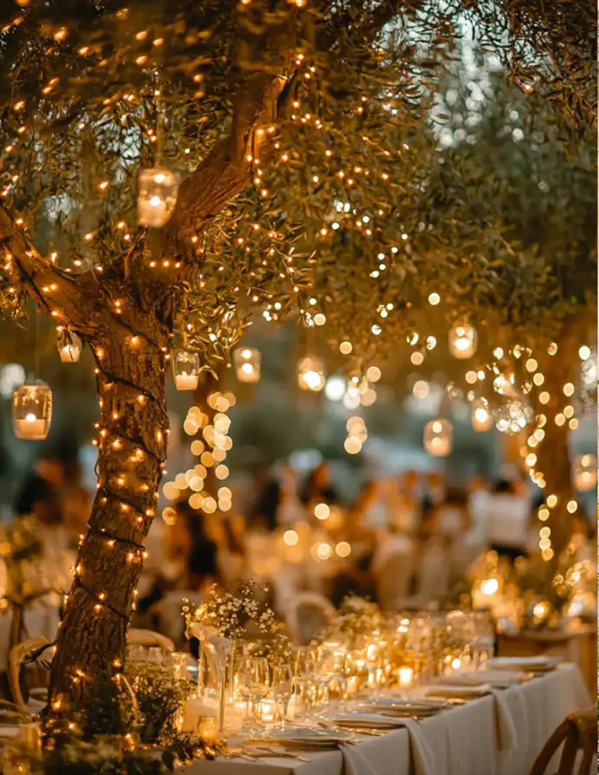Iluminación ambiental para bodas 2027