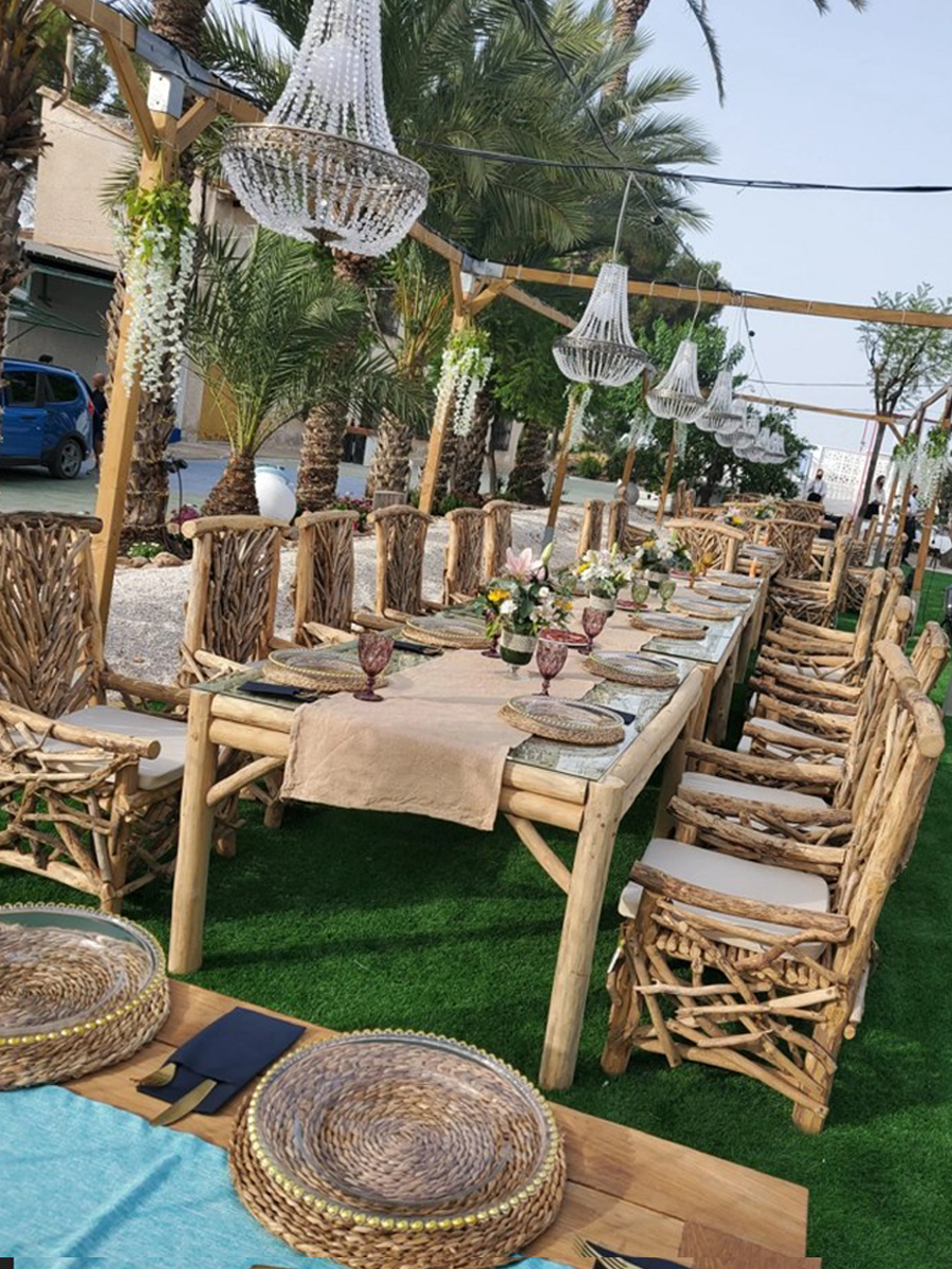 Detalles de la finca Doña Carmen boda en murcia