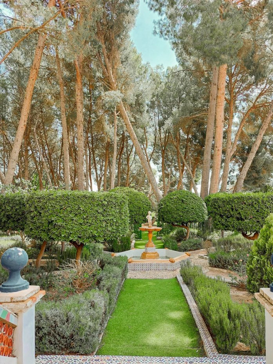 Jardines para bodas en Murcia