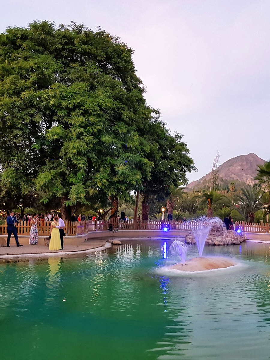 Celebración de boda en Los Lagos de María